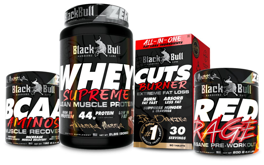 Black Bull Hardcore product range